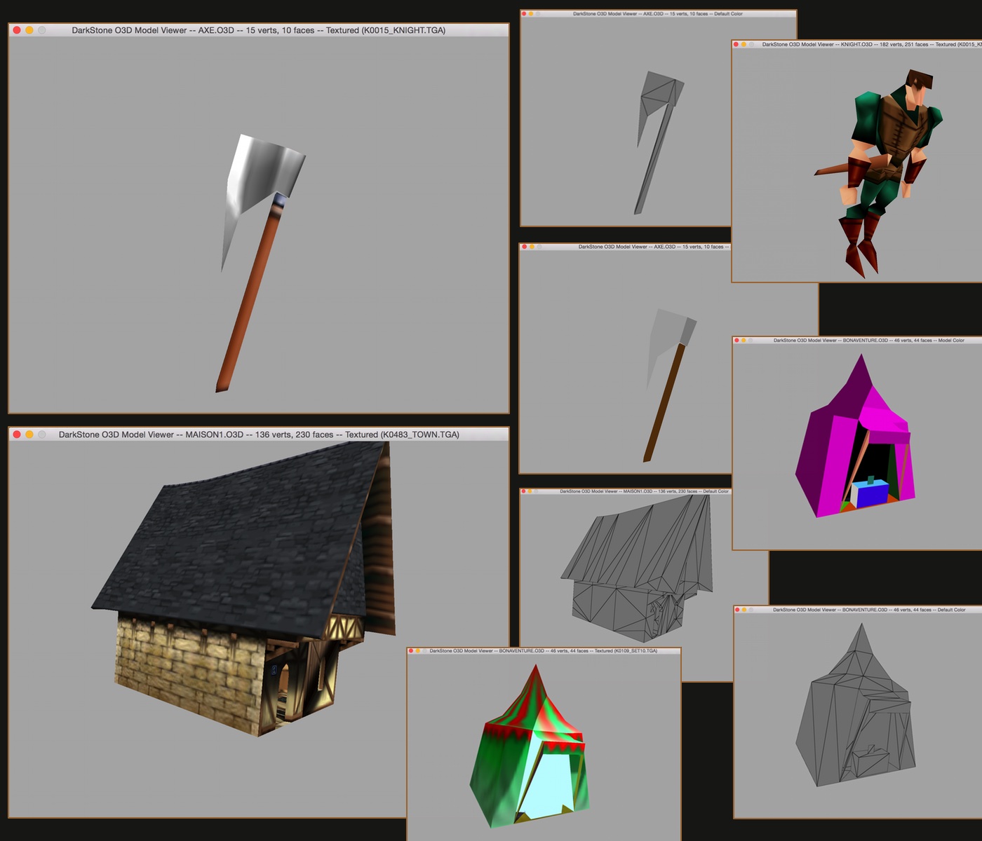 A simple OpenGL-based viewer for O3D models. Simple O3D Viewer